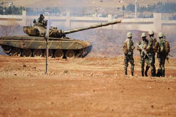 در هم کوبیده شدن مواضع تکفیری ها در غرب حلب در هم کوبیده شدن مواضع تکفیری ها در غرب حلب
