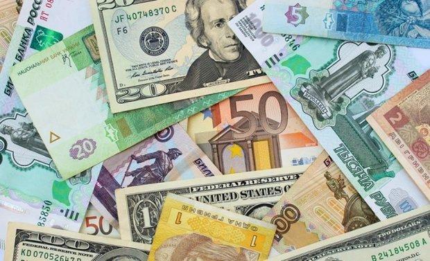 نرخ رسمی 47 ارز ، کاهش قیمت یورو و پوند