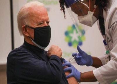 جو بایدن هم واکسن کرونا زد