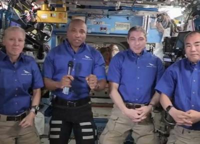 فضانوردان ماموریت کرو-1 بالاخره راهی زمین شدند