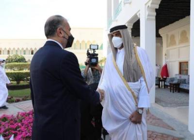 تور ارزان قطر: ملاقات امیرعبداللهیان با امیر قطر در یک مکان دلچسب، عکس