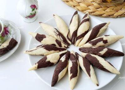 طرز تهیه شیرینی پادرازی قزوین برای عید؛ در 2 طعم وانیلی و کاکائویی