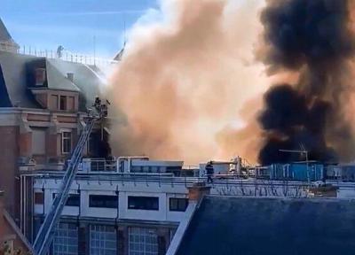تور فرانسه ارزان: حریق گسترده در ساختمان چاپ اسکناس در فرانسه، 24 نفر زخمی شده اند