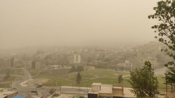 غبار محلی در استان همدان