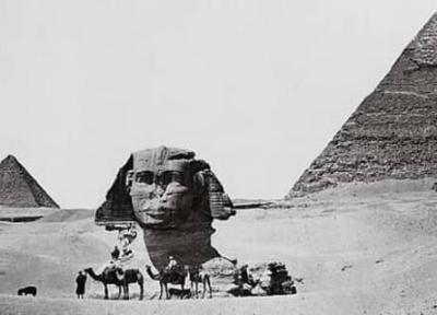 قدیمی ترین تصاویر ثبت شده از مجسمه ابوالهول در مصر باستان