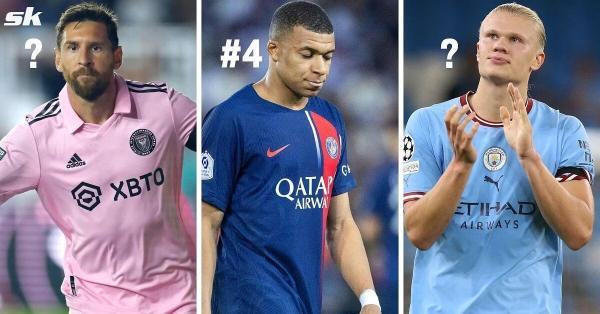 5 فوتبالیست برگزیده برای کسب توپ طلای 2023 ، رقابت نزدیک مسی، امباپه و هالند