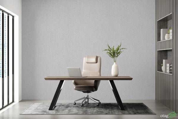 اگر دفتر کارتان خسته کننده شده؛ این مدل کاغذ دیواری اداری معجزه می نماید