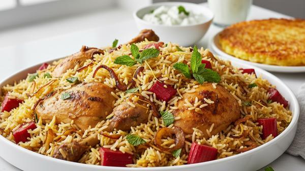طرز تهیه ریواس پلو خوش طعم و خوش عطر